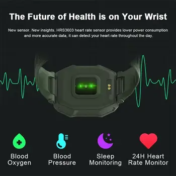 KOSPET ROCK Smart Hodinky Vonkajšie Športové Hodinky Pre Mužov Nepremokavé Bluetooth Sledovať Monitorovanie Srdcovej frekvencie
