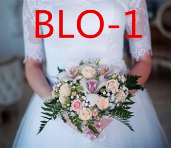Svadobné svadobné doplnky drží kvetiny 3303 BLO 1-15