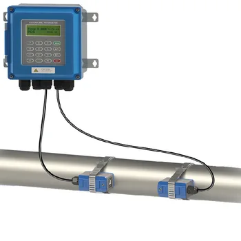 Ultrazvukový prietokomer Vody TUF-2000B TS-2 / TM-1 / TL-1-HT-Snímač Prietoku Kvapaliny Meter na Stenu ModBus Protokol Pôvodné Priame