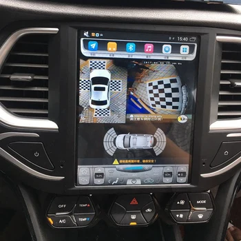 NOVINKA-Parkovanie Pomoc Panoramatický Výhľad na celé Kolo Spätné kamerový Systém 360 stupňov Auto Zrkadlo Monitor