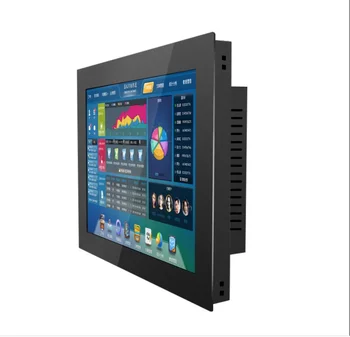 1000 nitov Priemyselné Nepremokavé Dotykový displej s Vysokým Rozlíšením LCD Monitor IP65 Kapacitný 15 Otvorený Rám LCD Panel monito