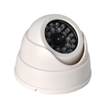 Falošné Kamery s Červené Blikajúce LED Svetlo Vnútorné Vonkajšie Home Security Dummy Video Dohľad Vonkajšie Bezpečnostné Simulácia Dome