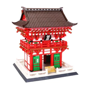 Wange 6212 2409pcs Bloky Architektúry Chrám Kiyomizu Model Budova Tehlový Dom Juguetes Vzdelávacie Hračky pre Deti,