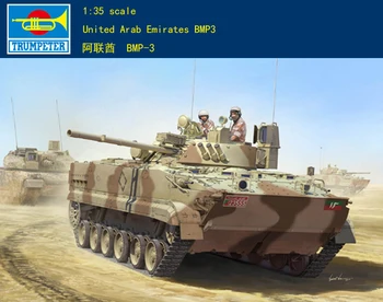 Trúbka 01531 1:35 SAE BMP-3 bojové vozidlo pechoty Montáž modelu