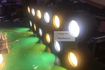 LED COB 4 Oči 4X100W Blinder Osvetlenie DMX Fáze svetelný Efekt DMX Regulátor Klubovej Výstave Noc DJ, Disco, Vonkajší Stage Osvetlenie