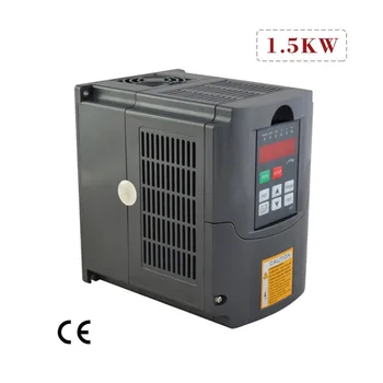 CNC Vretena ER11 1.5 KW 220V 65mm vodou chladený VRETENO 4 ložiska v a zodpovedajúce frekvenčného meniča VFD invertor
