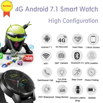 Pôvodné Globálna verzia športové smart Hodinky Bluetooth/LTE 4G Srdcovej frekvencie Tracker pre Android a iOS IP67 vodeodolný wifi GPS Smart Hodinky