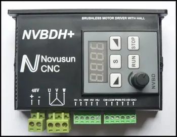 NVBDH+ CNC 400W 48VDC Motor Vzduchom chladený Vretena Striedavé ER8 A 600W 60VDC Striedavý Motor Ovládač Pre CNC Router