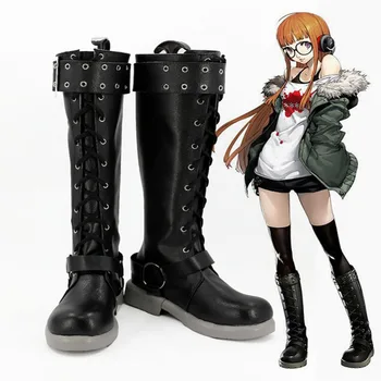 Persona 5 Cosplay topánky Futaba Sakura Cosplay Topánky Japonské Anime Topánky Ručne vyrábané na Zákazku Európskej Veľkosť