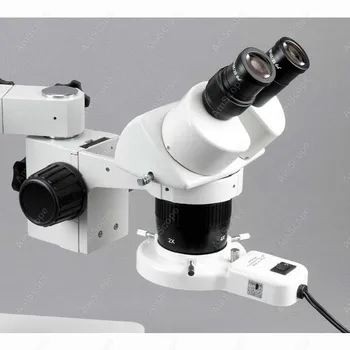 Stereo Mikroskopom--AmScope Dodávky 20X-30X-40X-60X Stereo Mikroskopom na Jedného Ramena Výložníka s Krúžkom Svetlo