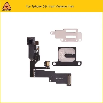 50PC/VEĽA Testované OEM Malá Kamera Flex Pre iPhone 6 4.7 Prednej Kamery, Snímača Priblíženia Montáž Flex Kábel+Slúchadlo Kovový Držiak