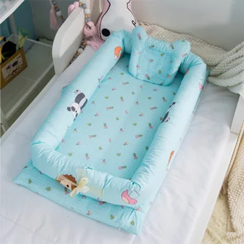Bavlna prenosné posteľ posteľ vymeniteľný a umývateľný dieťa izolácie posteľ novorodenca bionic posteľ vymeniteľný a umývateľný postieľky