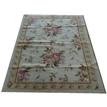 Kvetinový koberec aubusson needlepoint koberce veľký koberec pre obývacia izba vlna oblasti koberec perzský koberec štýl