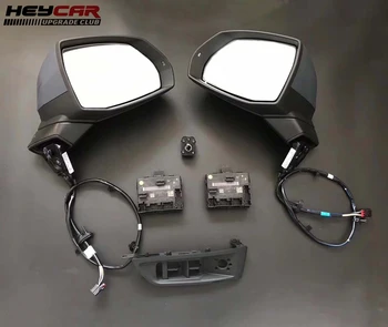 Skladací elektrický skladací Zrkadlo Upgrade Kit Pre LHD Audi Q5 80A