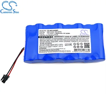 CameronSino Batérie pre Critikon Systémy Dinamap Plus 8710 hodí Siemens AS36059 MS14234 Lekárske Náhradné batérie 6800mAh Modrá