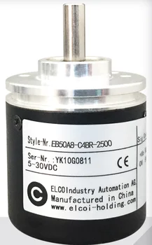 Elco EB50A8-C4BR-2500 rotačný encoder 2500 linky priemer 8 mm vonkajší priemer 50 mm