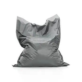 Sivá Farba vonkajšie bean bag stoličky - bytový nábytok - beanbag pohovka