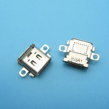 50pcs Pôvodný Nový USB Typ-C Nabíjanie Socket Port Konektor Napájania pre NS Nintend prepínač Konzoly