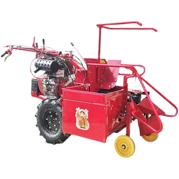 Malý traktor trencher pôdy spracovanie pôdy stroj rotačné tiller 7.5 koní benzín vznetový motor