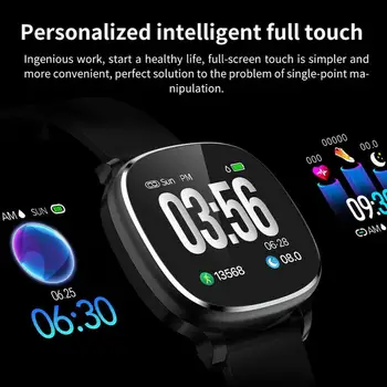 Plne Dotykového Displeja Smartwatch Smart Hodinky Srdcového tepu Bluetooth-Kompatibilné Diaľkové Fotoaparát Samsung iPhone Huawei