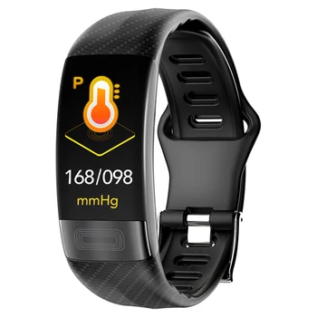 P11 Smartband Krvný Tlak Smart Pásmo Tepovej frekvencie PPG EKG Inteligentný Náramok Činnosť Fitness Tracker Elektronika Náramok