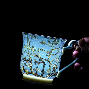 Hrnček na Čaj Sady Európskej British Estetické turecká Káva Chicaras Luxusná Káva, Čaj, Pohár a Tanier Nastavenie Originales Kosti Čína