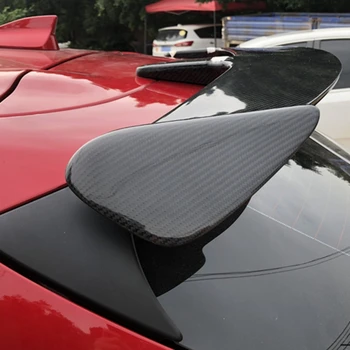 Uhlíkových Vlákien Exteriér, Zadný Spojler Chvost Batožinového Priestoru Boot Krídlo Dekorácie Auta Styling Pre Mazda 3 Axela Hatchback 2016 2017