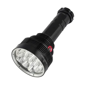 ANJOET LED Baterka 4 Režim 16*XML-T6 LED 18650 Vonkajšie flashlamp,horák,lucerna,camping
