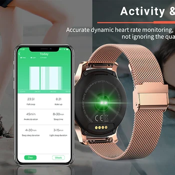 CHYCET Nové Inteligentné Hodinky Mužov Srdcového rytmu Spánku Monitor Full Dotykový Displej 2021 Športové Fitness Hodinky Ženy Smartwatch Pre Android IOS