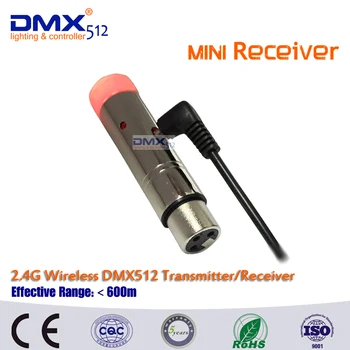 DHL Zadarmo Doprava 2.4 G bezdrôtový DMX512 3ks vysielač a prijímač 11pcs