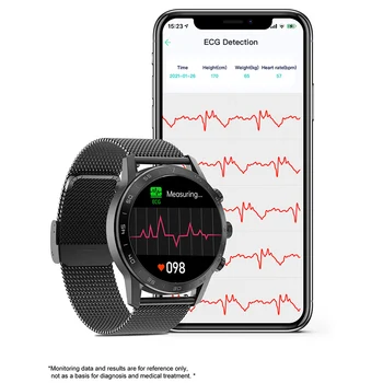 CHYCET Smart Hodinky Mužov Srdcového rytmu EKG Monitor SmartWatch Krvný Tlak Smartwatch Reloj Inteligente Hodinky pre Huawei Xiao