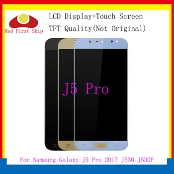 10Pcs/veľa TFT Pre Samsung Galaxy LCD J5 2017 J530 SM-J530F J530M LCD Displej Dotykový Displej Digitalizátorom. Montáž S Jas