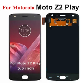 Pre Motorola Moto Z2 Hrať LCD XT1710-01/07/08/10 LCD Displej Dotykový Displej Digitalizátorom. montáž na Moto Z2 Hrať lcd