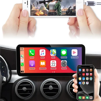 Android 11 DSP Carplay Auta GPS Prehrávač Pre Mercedes Benz SLK SL, SLC Triedy R172 R231 2011-2018 NTG4.5/5.0 BT 8Core Snapdragon 662