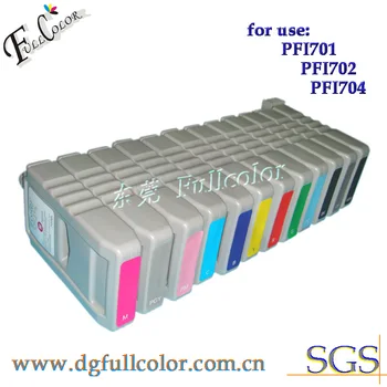 Doprava zadarmo kompatibilné atramentové kazety pre canon IPF9110 12 farieb sadu s prefessional pigmentový atrament