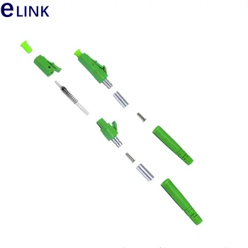 1000pcs LC/APC vlákniny konektor súpravy UPC s ferrule Osn-montáž zelená modrá šedá SM MM 3.0 mm 2.0 MM optické príslušenstvo ELINK