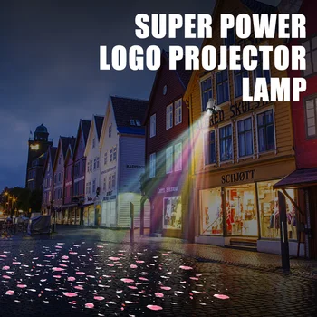 15W Nepremokavé Dynamický Gobo Projektor Vonkajšie Vianočné Dekorácie LED Svetla Gobo Logo Projektor