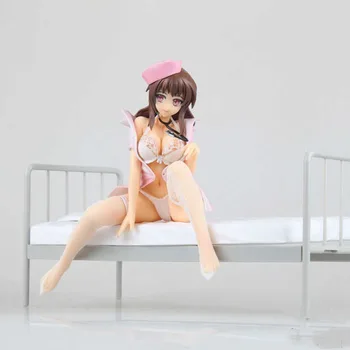 Sexy 16 cm Figma Japonské Anime Vidiny Sestra Miyu Sexy Dievčatá PVC Akcie Obrázok Zber Model Hračky Bábika Darček