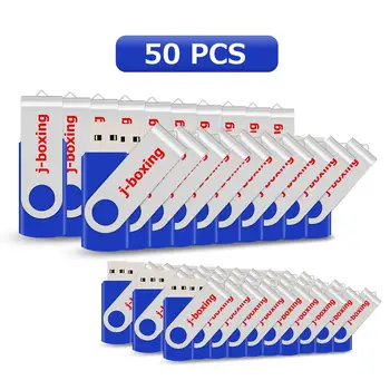 50PCS 64 MB, USB Flash malou Kapacitou Pendrives Otočný USB Flash Stick J-box 64 mb, Memory Stick pre Desktop, Notebook Multicolors