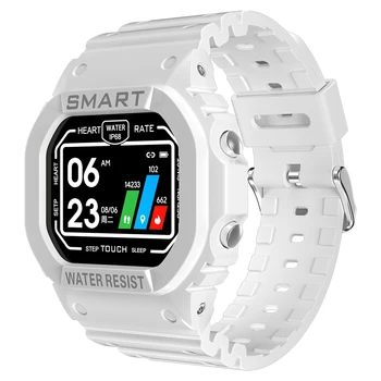 KUMI U2 Šport Smartwatch Fitness Smart Hodinky Muži Ženy Srdcového tepu Bluetooth Smart Náramok Kapela Android IOS Farby