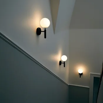 Nordice nástenné svietidlá svietidlo led koridoru posteli jedáleň espelho luminaria de parede