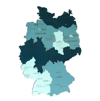 Drevené 3D Deutschland Mapu, Nemecko Mapa, Výročie Darček, Mapy Nemecka, Drevené Dekorácie, kolaudačné párty Darček, Home Decor