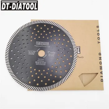 9 palcový DT-DIATOOL 2ks 230MM Hot Stlačené Úzke Turbo Diamantový Kotúč na Rezanie Disk Segment 10 mm Výška Videl Kotúč na Brúsku