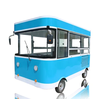 Na Sklade 3,5 m Dlhá Elektrické Vozidlo Fast Food Truck Vonkajšie Bubble Tea Ice Cream Predajné Košíka Stravovanie S kuchynské Zariadenia