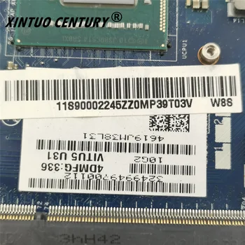 LA-8971P 90002245 PRE Lenovo IdeaPad U510 notebook doske I5-3337U CPU DDR3 Doprava Zadarmo test ok