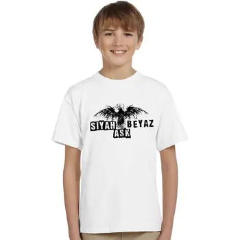 Osobné Dieťa T-Shirt (Čierna Biela Zábavnom) 008