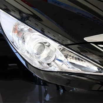 Svetlometu Číre Tienidlo Objektívu Kryt vhodný pre Mercedes-Benz, C-Trieda W204 C180 C200 C260 roky 2011-2013,vedúci light Shell