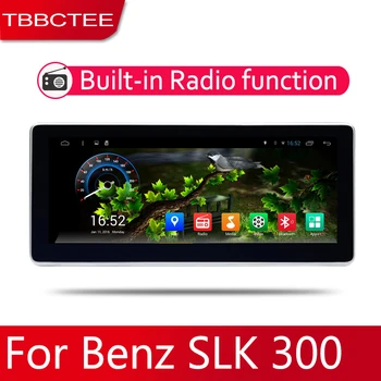 Systém Android LCD Displej Pre Mercedes Benz SLK Triedy SLK300 SLK350 2010~2018 Auto Rádio Prehrávač, GPS Navigáciu AUX