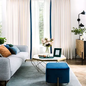 Svetlo Luxusné nemecký Zamatové Závesy Nordic Jednoduché Atmosféru Obývacej Izby od Podlahy až k stropu Windows Zamatovou Látkou Tieňovanie Záclony