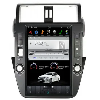 Android Tesla štýl Veľkej Obrazovke Auta GPS Navigácie Pre TOYOTA Pôdy Cruiser Prado 150+ vedúci jednotky multimediálne Č. DVD Prehrávač